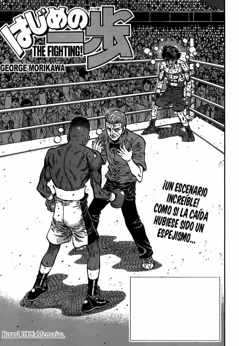 Hajime no Ippo Capítulo 1005 - Page 2