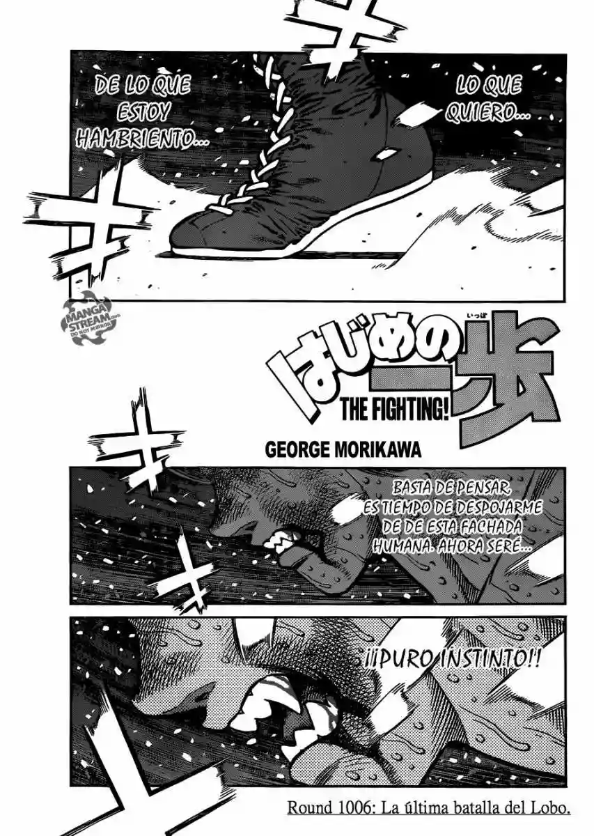 Hajime no Ippo Capítulo 1006 - Page 2