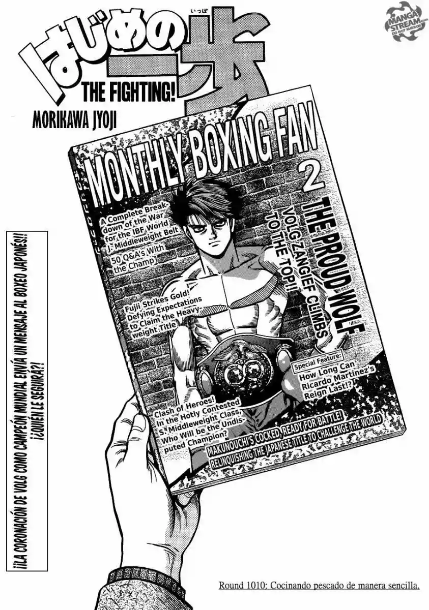 Hajime no Ippo Capítulo 1010 - Page 2