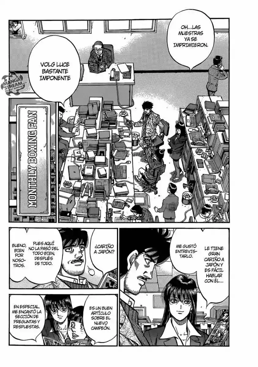 Hajime no Ippo Capítulo 1010 - Page 3