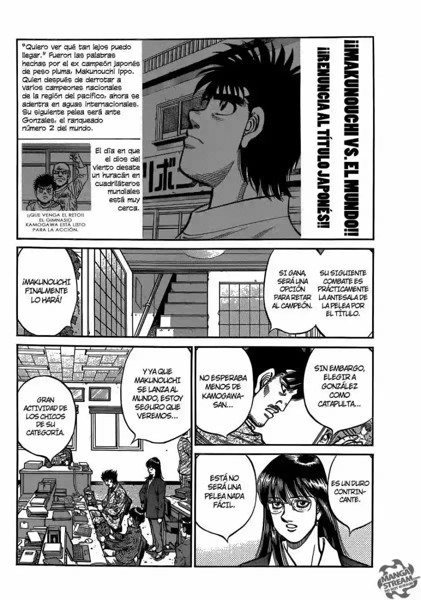 Hajime no Ippo Capítulo 1010 - Page 5