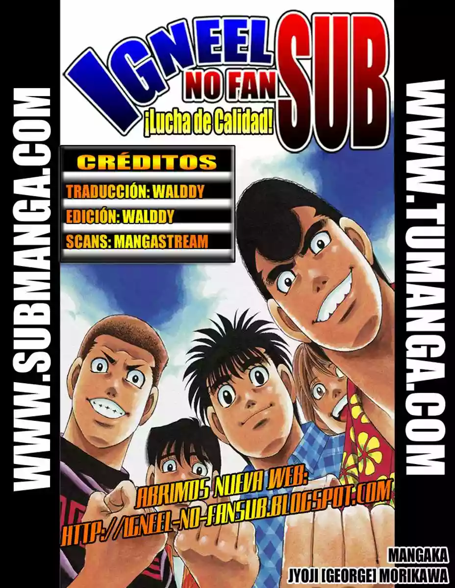 Hajime no Ippo Capítulo 1014 - Page 1