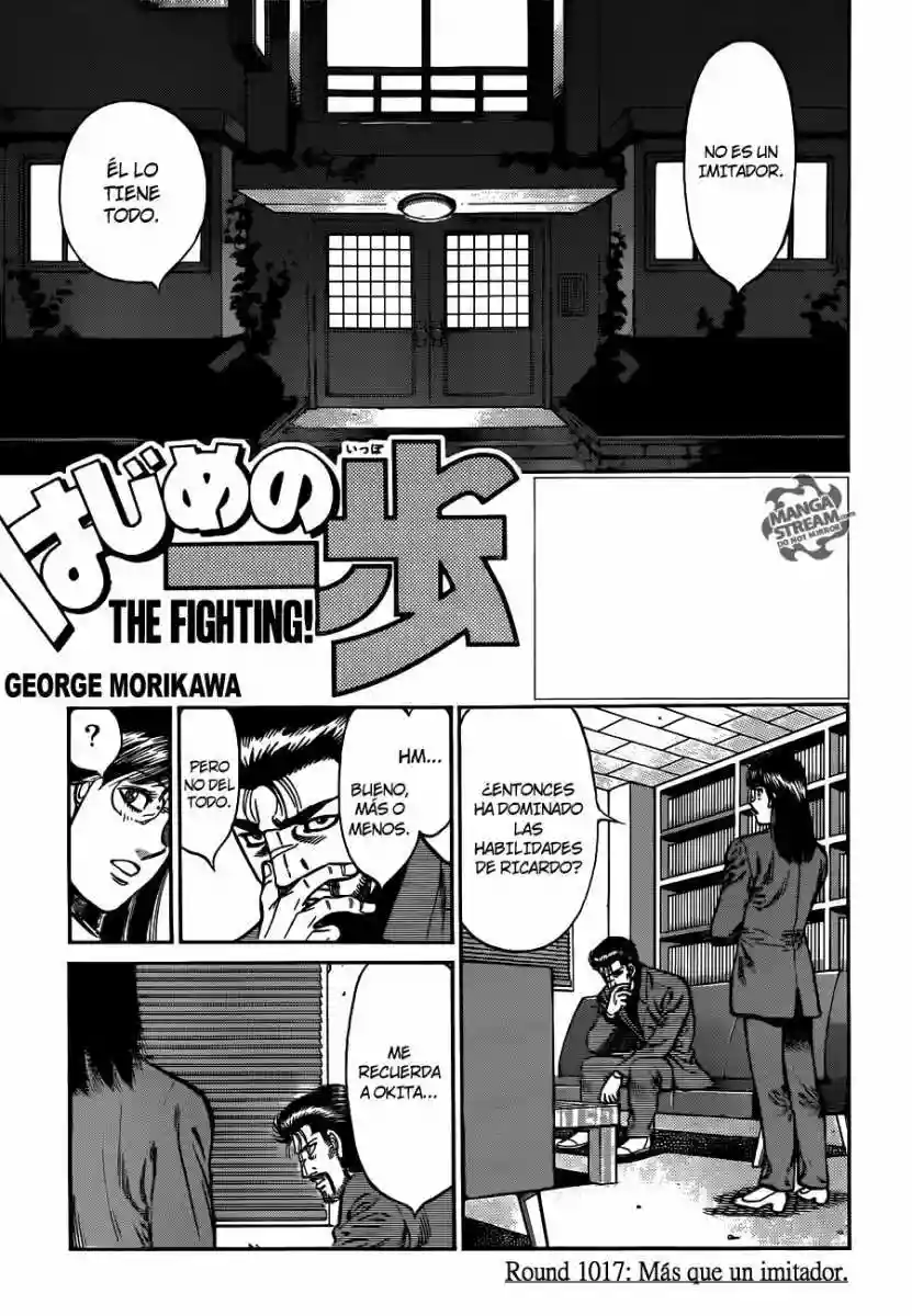 Hajime no Ippo Capítulo 1017 - Page 2
