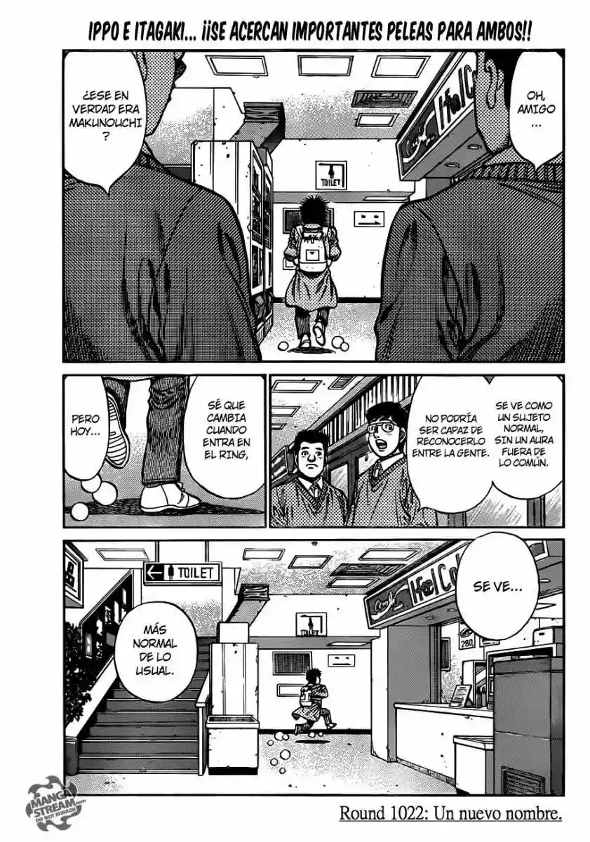 Hajime no Ippo Capítulo 1022 - Page 3