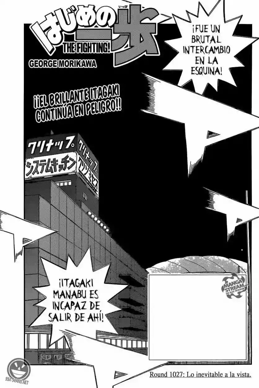 Hajime no Ippo Capítulo 1027 - Page 2