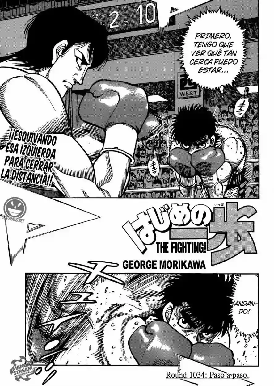 Hajime no Ippo Capítulo 1034 - Page 2