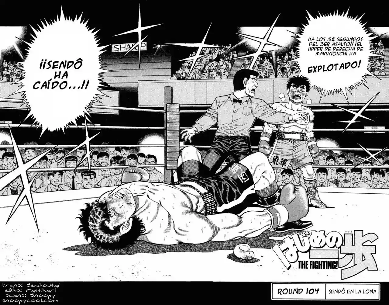 Hajime no Ippo Capítulo 104 - Page 1