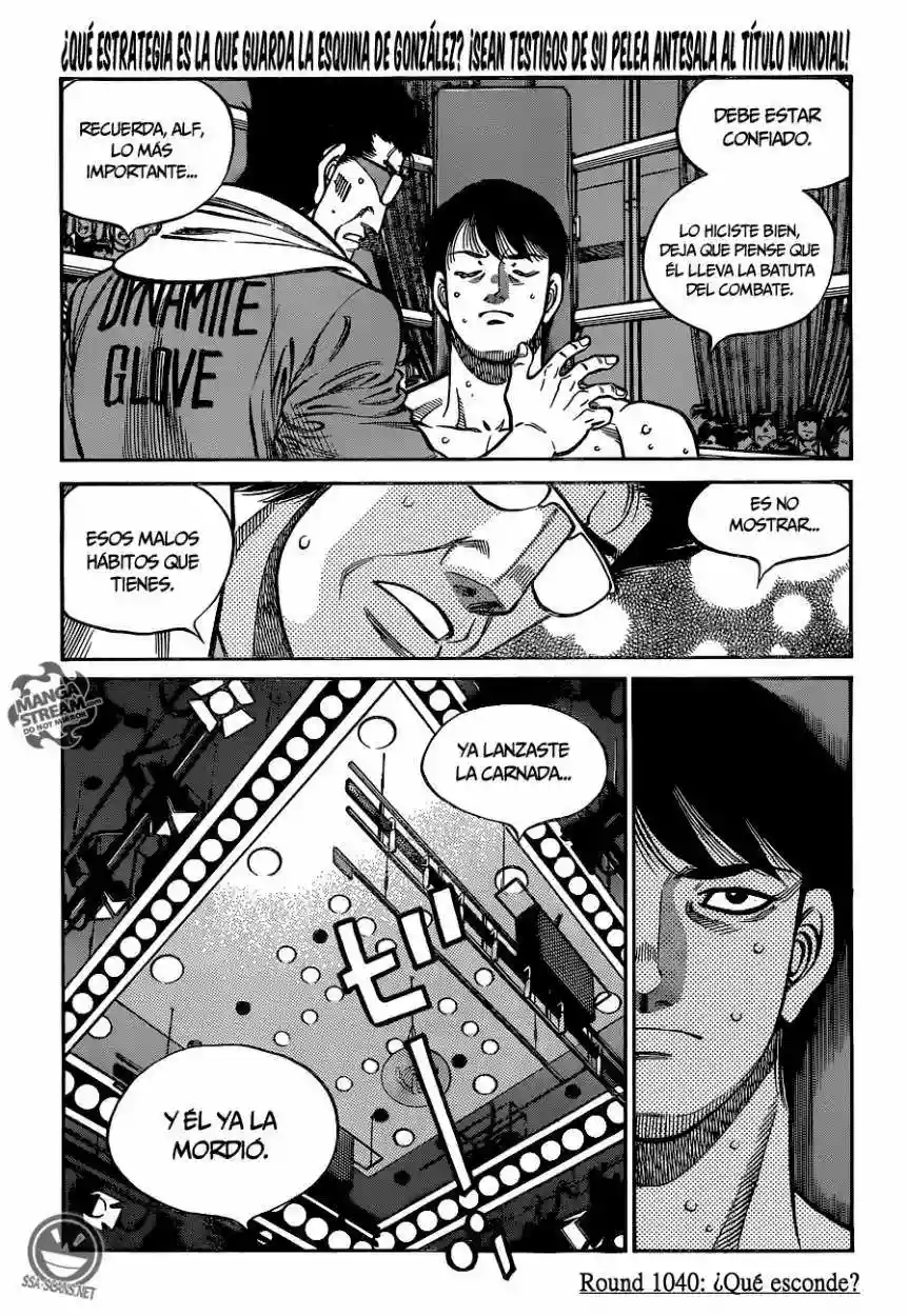 Hajime no Ippo Capítulo 1040 - Page 2