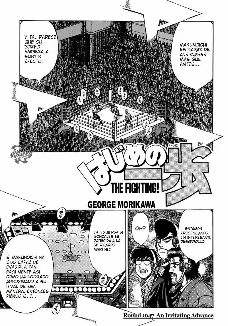 Hajime no Ippo Capítulo 1047 - Page 2