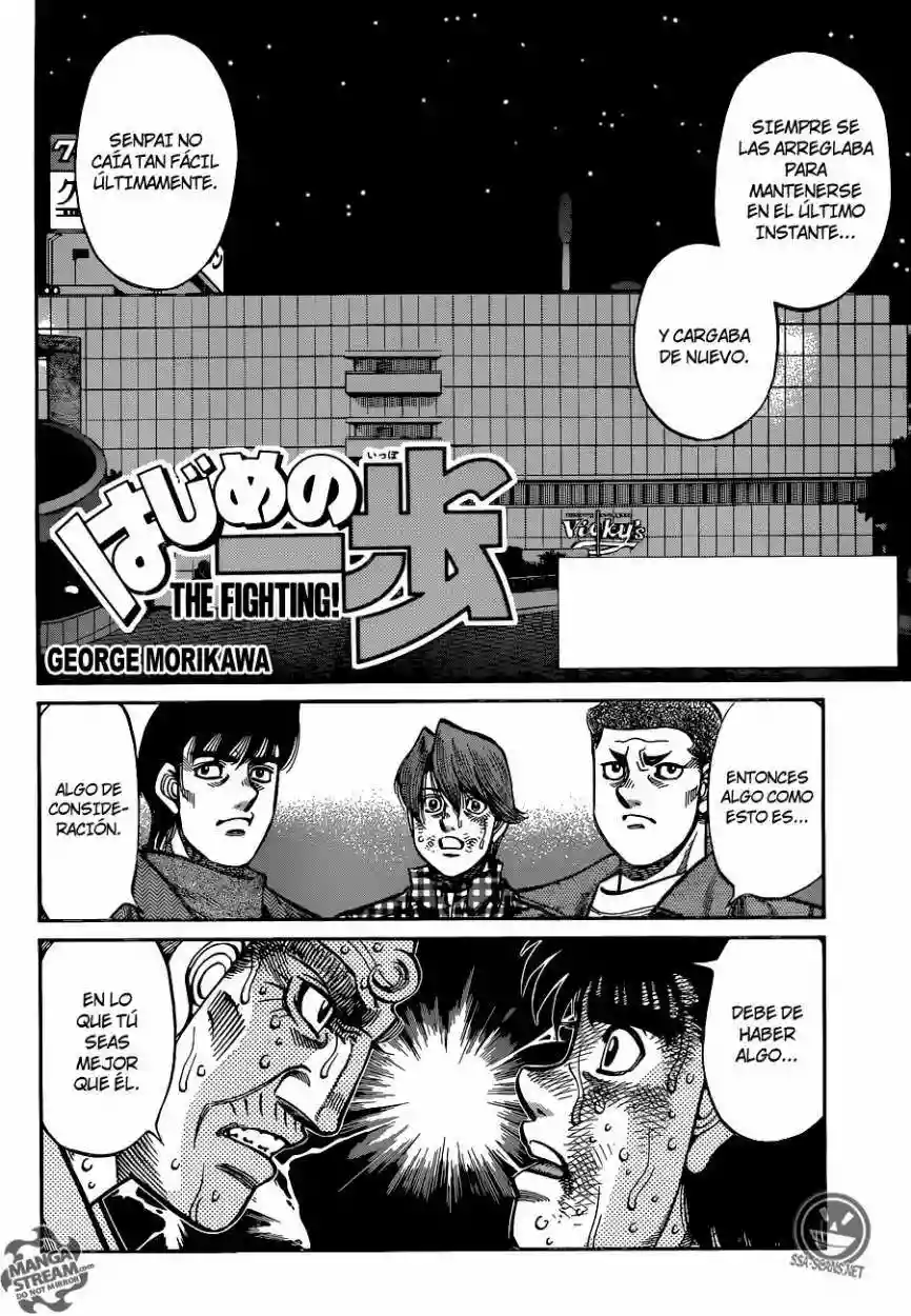 Hajime no Ippo Capítulo 1051 - Page 3