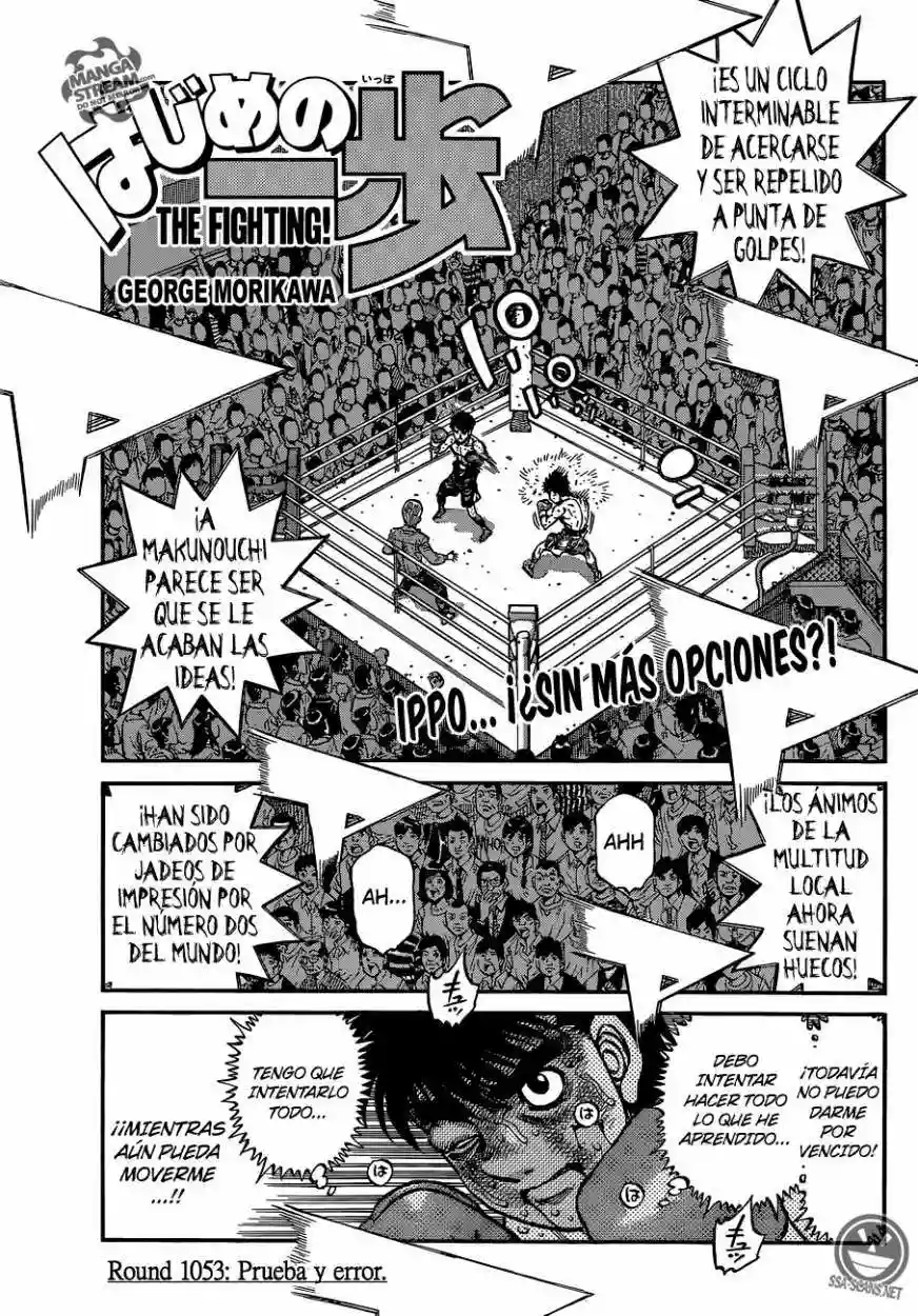 Hajime no Ippo Capítulo 1053 - Page 2