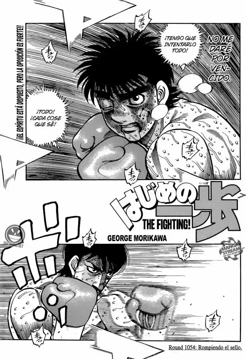 Hajime no Ippo Capítulo 1054 - Page 2