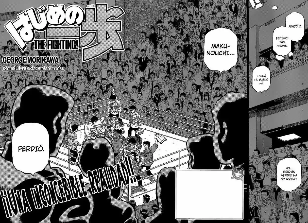 Hajime no Ippo Capítulo 1070 - Page 3