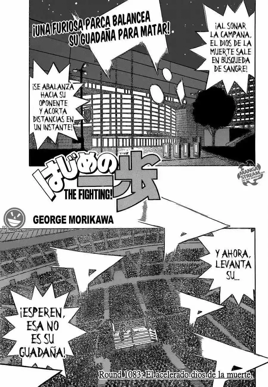 Hajime no Ippo Capítulo 1083 - Page 2