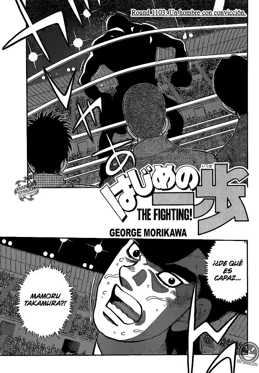 Hajime no Ippo Capítulo 1103 - Page 2