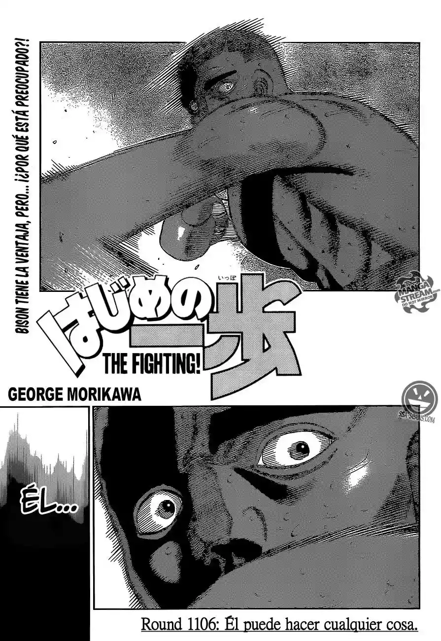 Hajime no Ippo Capítulo 1106 - Page 2