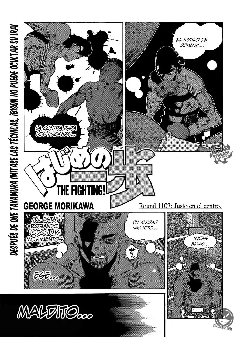 Hajime no Ippo Capítulo 1107 - Page 2