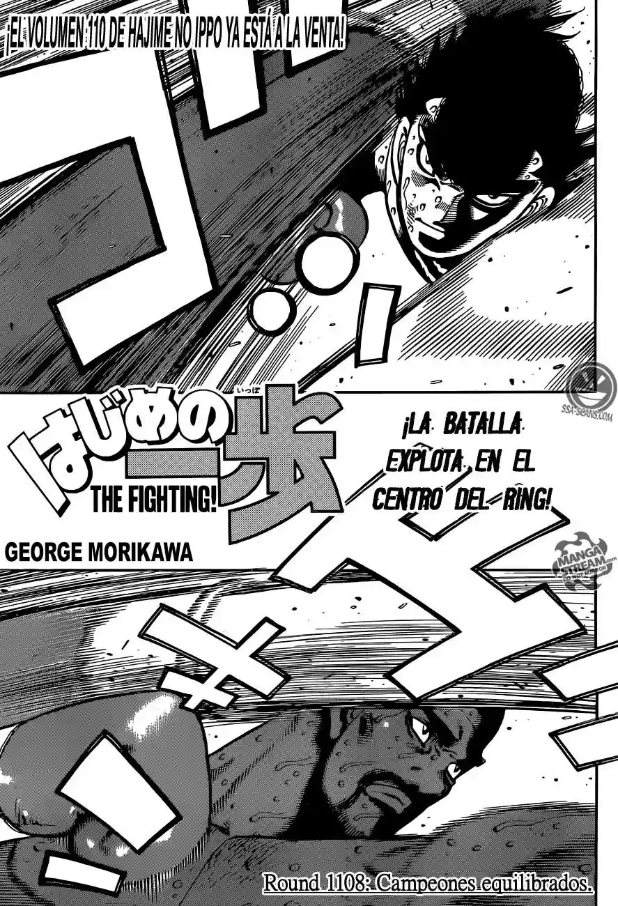 Hajime no Ippo Capítulo 1108 - Page 2