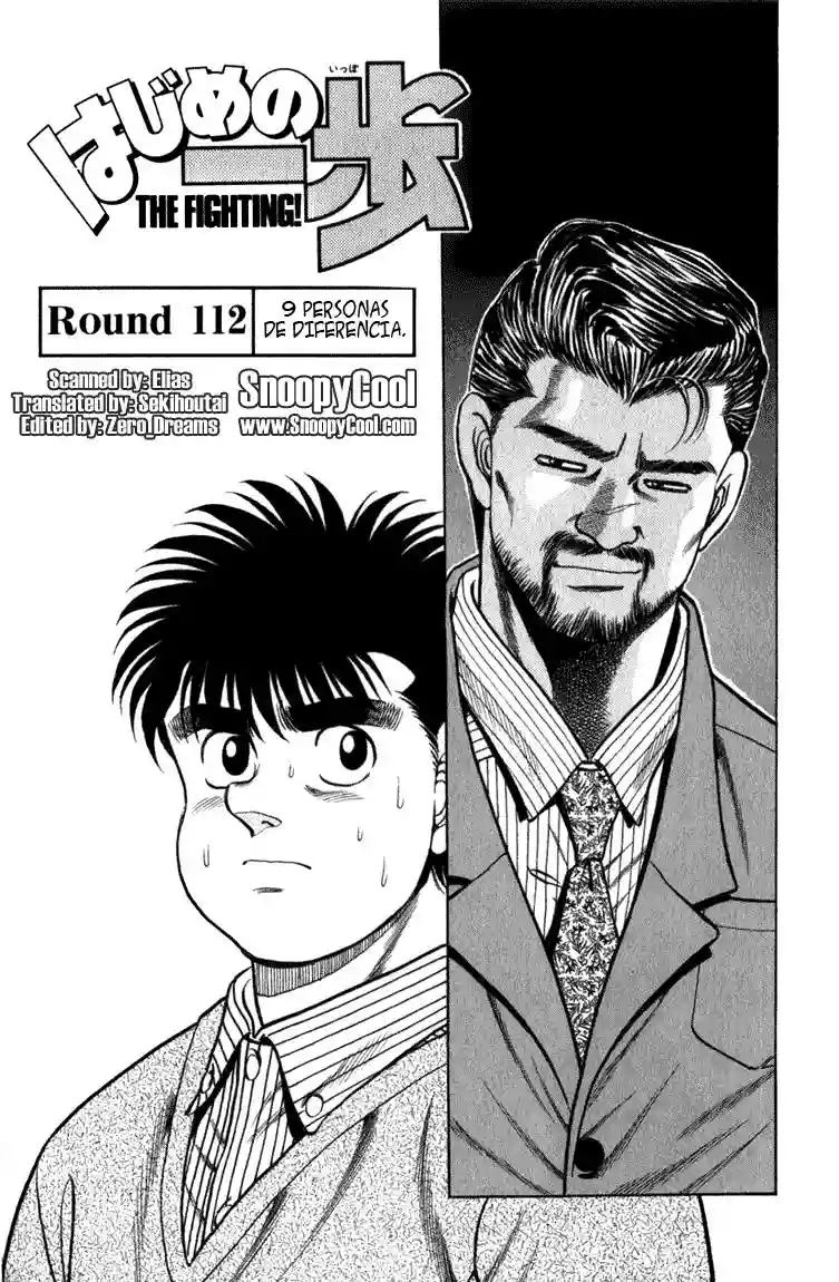 Hajime no Ippo Capítulo 112 - Page 1