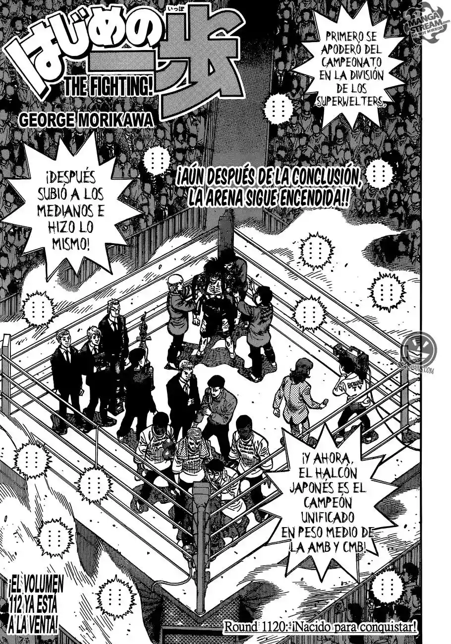 Hajime no Ippo Capítulo 1120 - Page 2