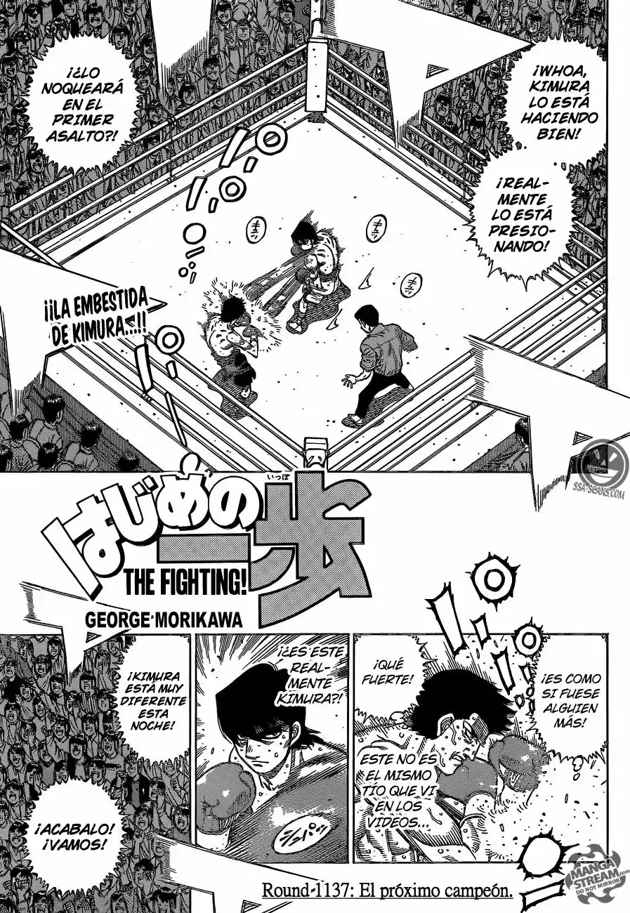 Hajime no Ippo Capítulo 1137 - Page 2