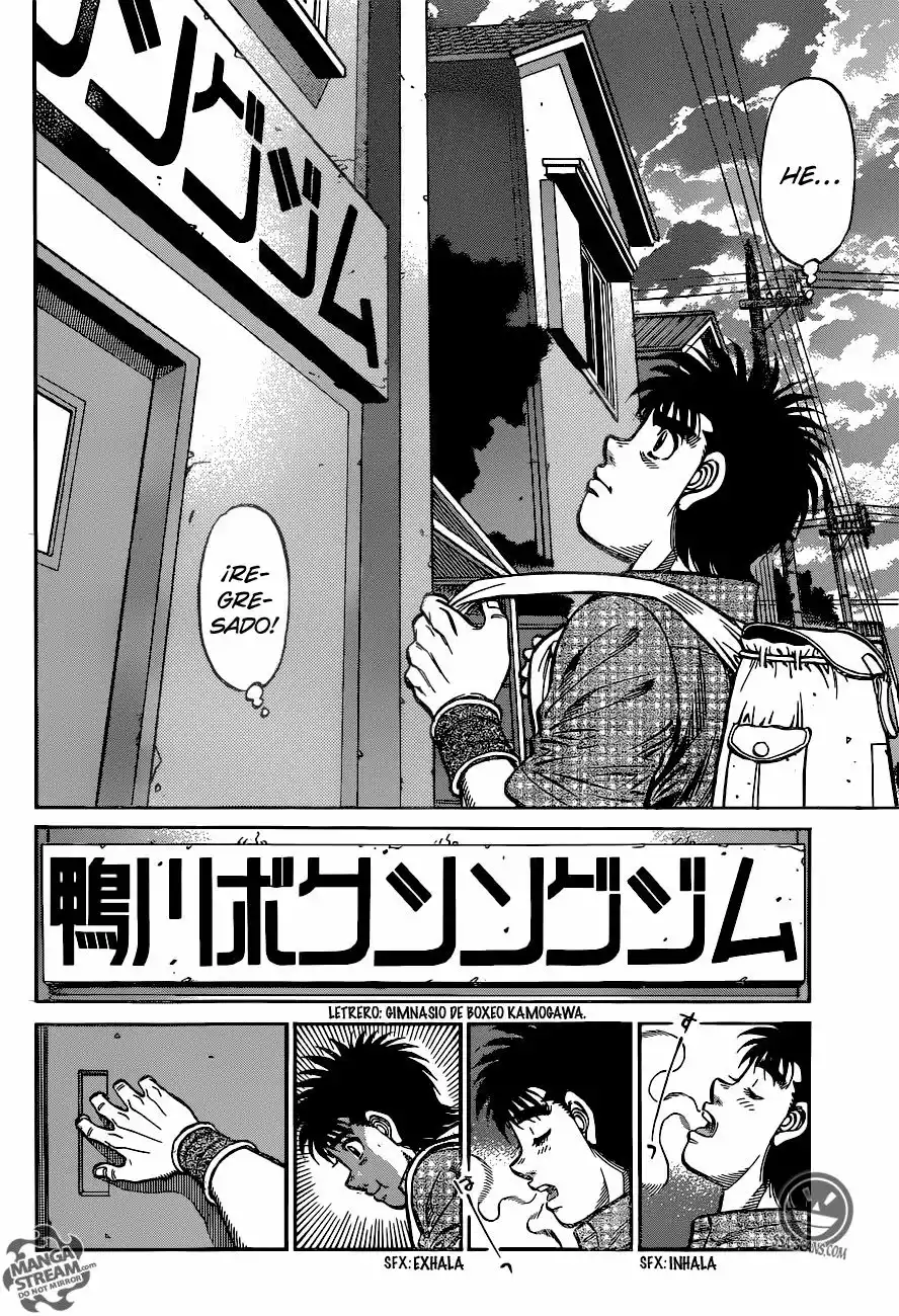 Hajime no Ippo Capítulo 1162 - Page 3