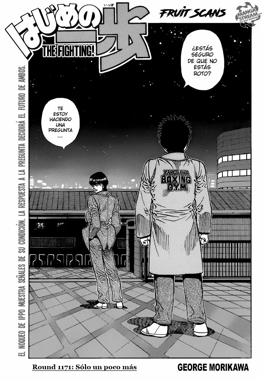 Hajime no Ippo Capítulo 1171 - Page 4