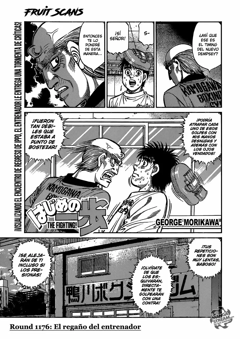 Hajime no Ippo Capítulo 1176 - Page 4