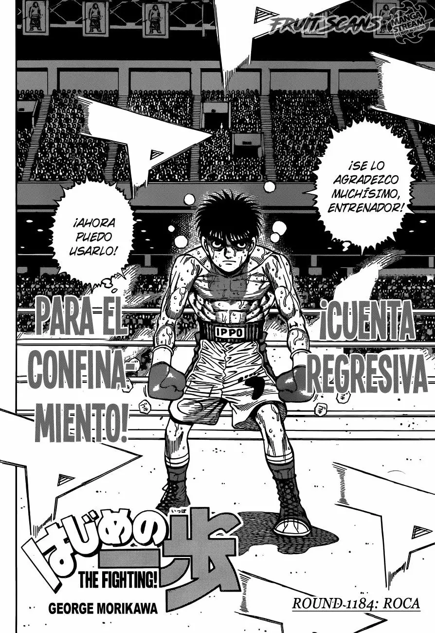 Hajime no Ippo Capítulo 1184 - Page 3