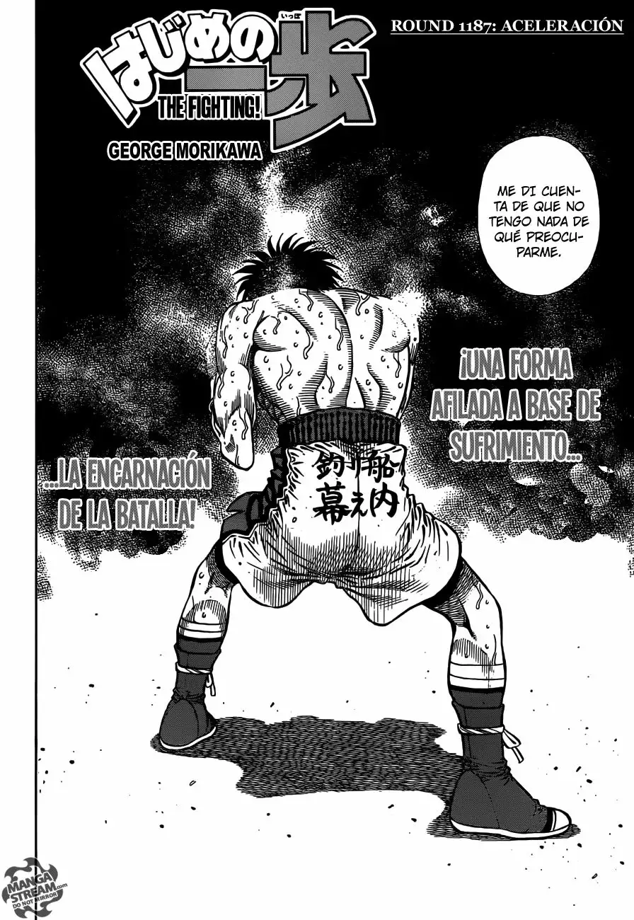 Hajime no Ippo Capítulo 1187 - Page 3