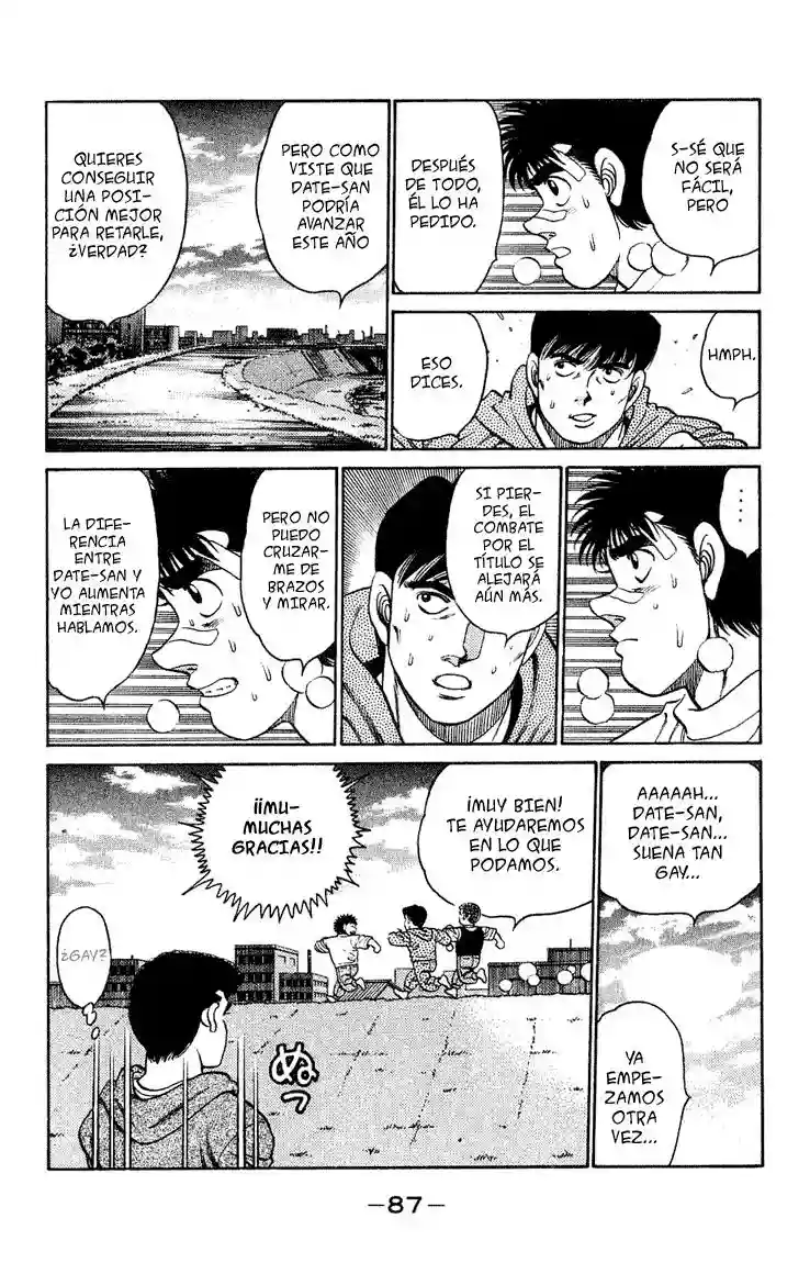 Hajime no Ippo Capítulo 119 - Page 5