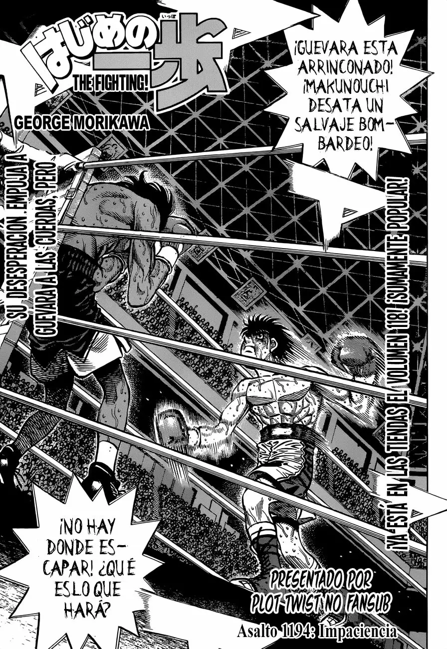 Hajime no Ippo Capítulo 1194 - Page 2