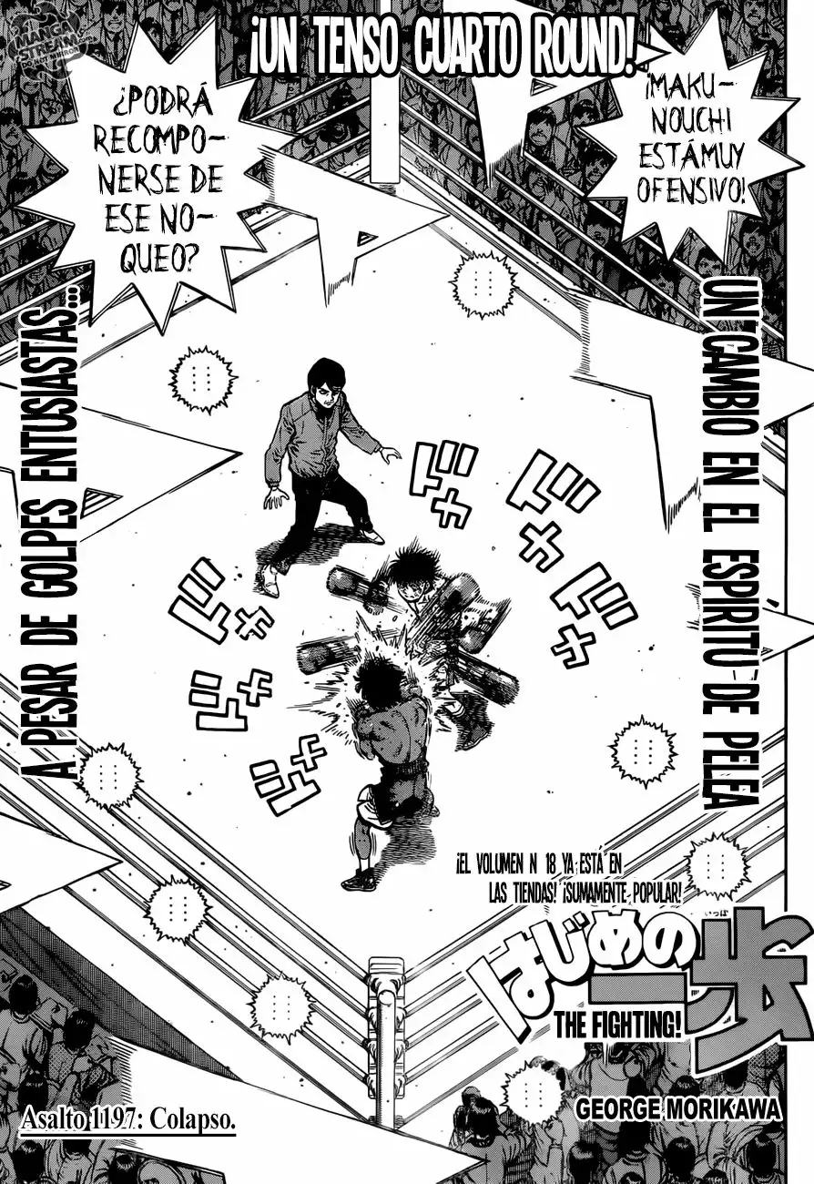 Hajime no Ippo Capítulo 1197 - Page 2