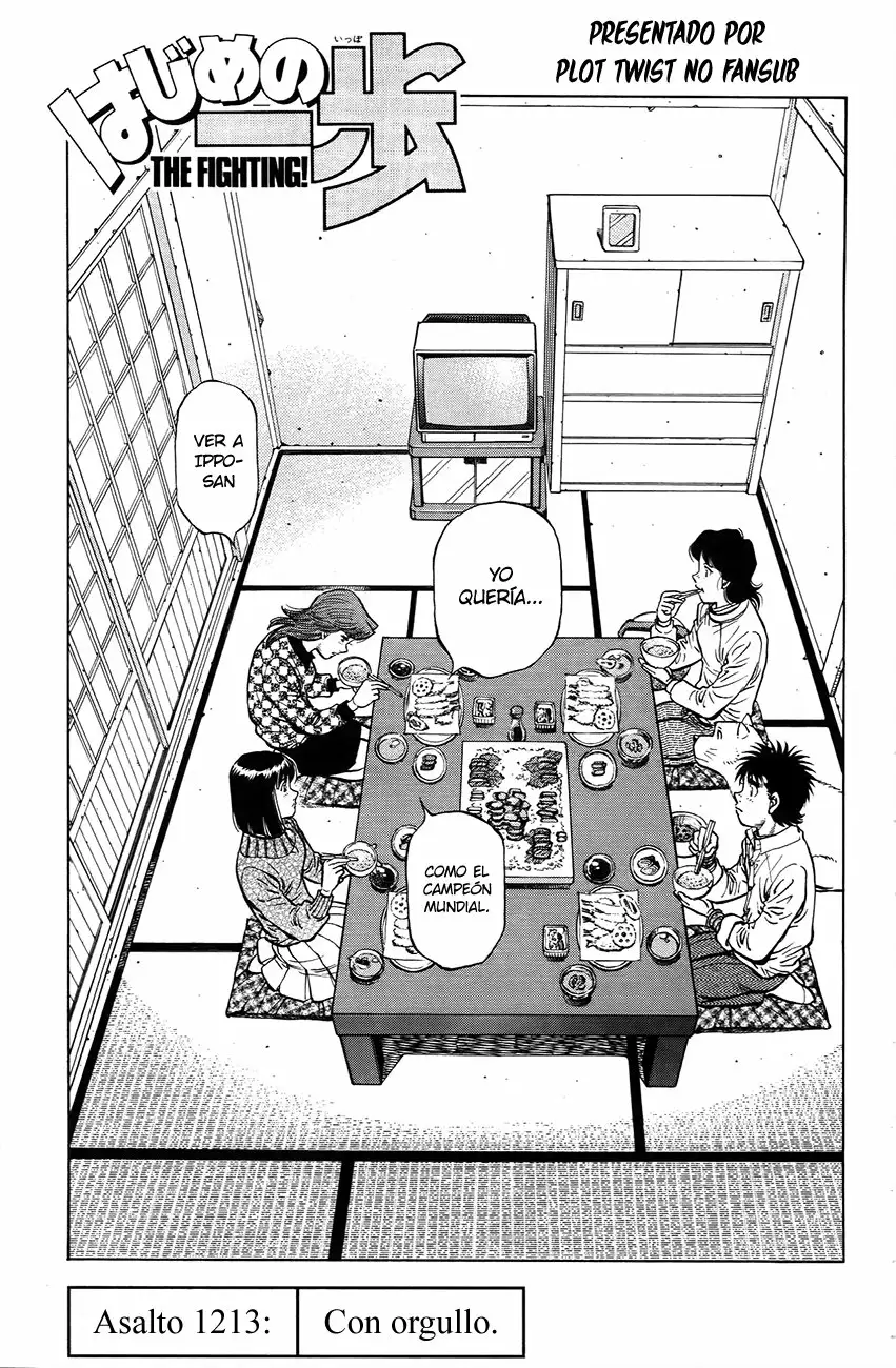 Hajime no Ippo Capítulo 1213 - Page 2