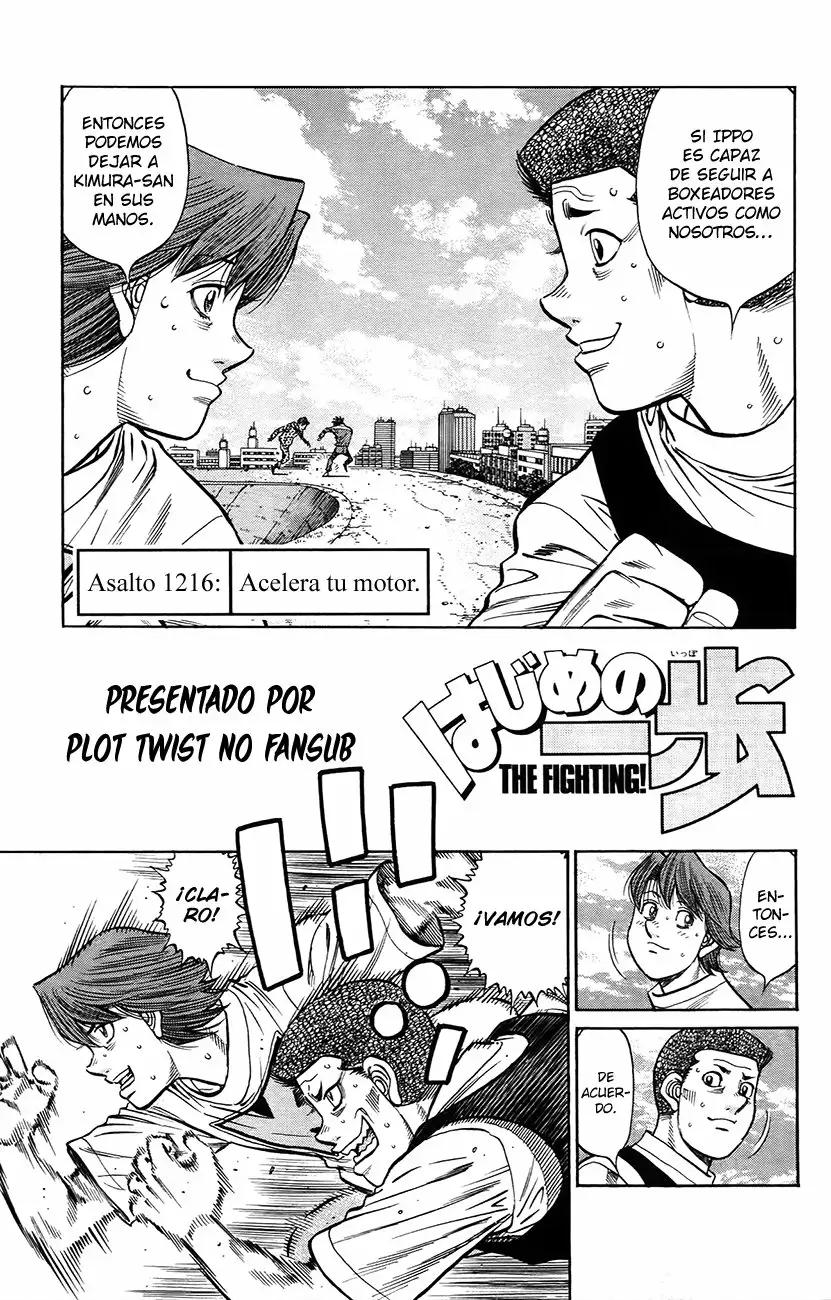Hajime no Ippo Capítulo 1216 - Page 3