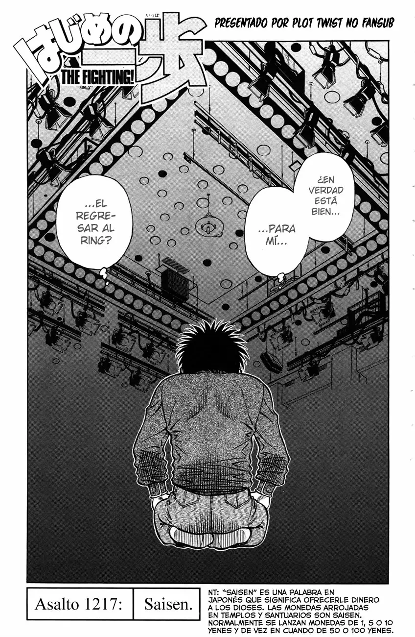Hajime no Ippo Capítulo 1217 - Page 3
