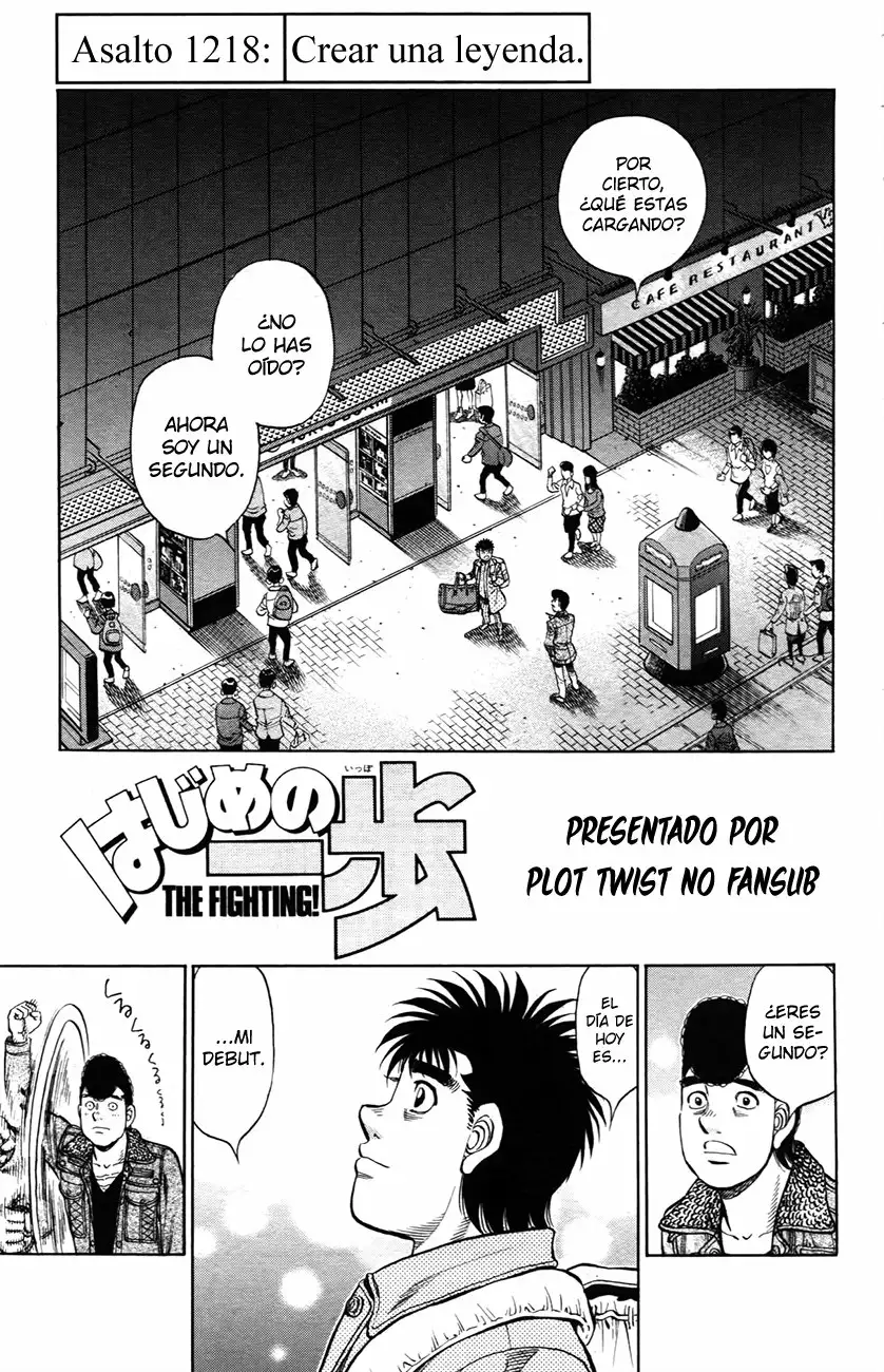 Hajime no Ippo Capítulo 1218 - Page 3