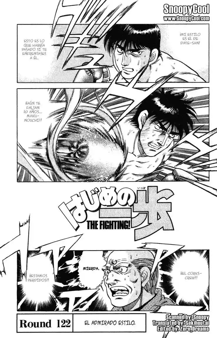 Hajime no Ippo Capítulo 122 - Page 1