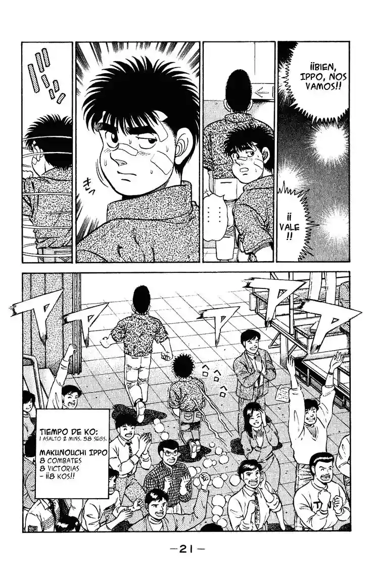 Hajime no Ippo Capítulo 124 - Page 22