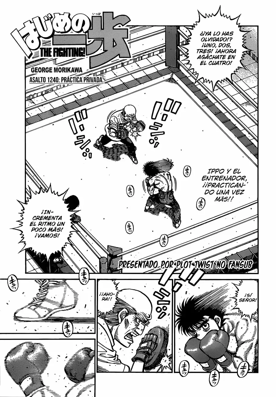 Hajime no Ippo Capítulo 1240 - Page 2