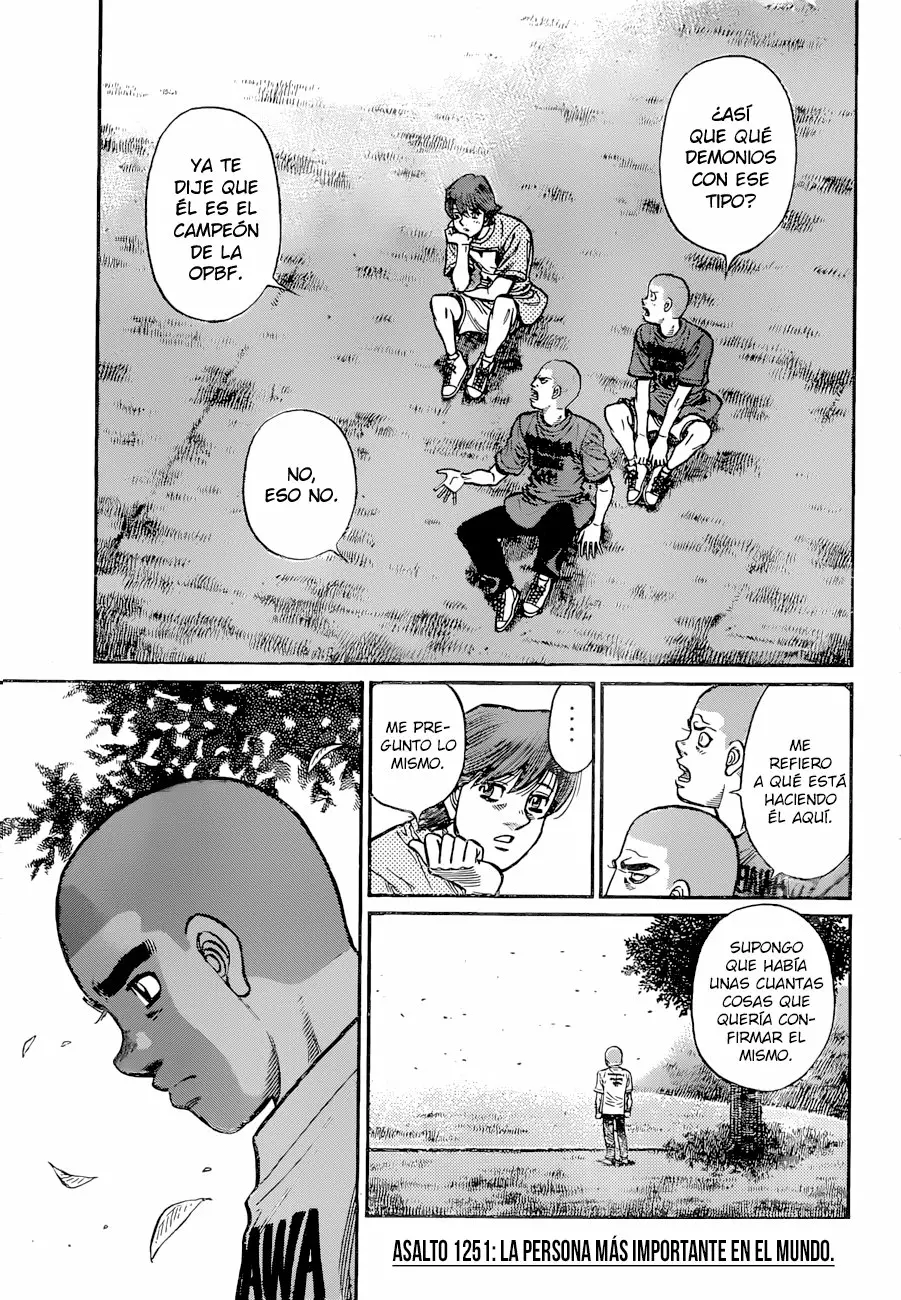 Hajime no Ippo Capítulo 1251 - Page 2