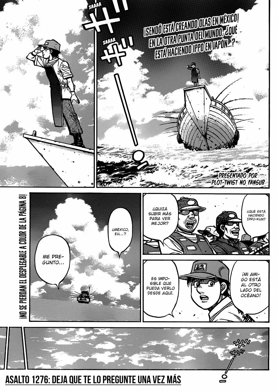 Hajime no Ippo Capítulo 1276 - Page 2