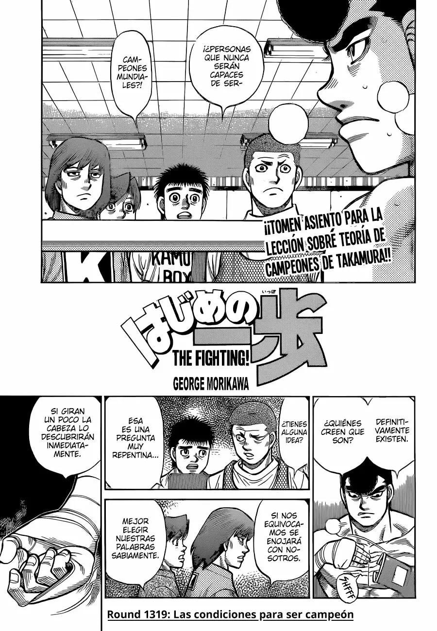 Hajime no Ippo Capítulo 1319 - Page 2