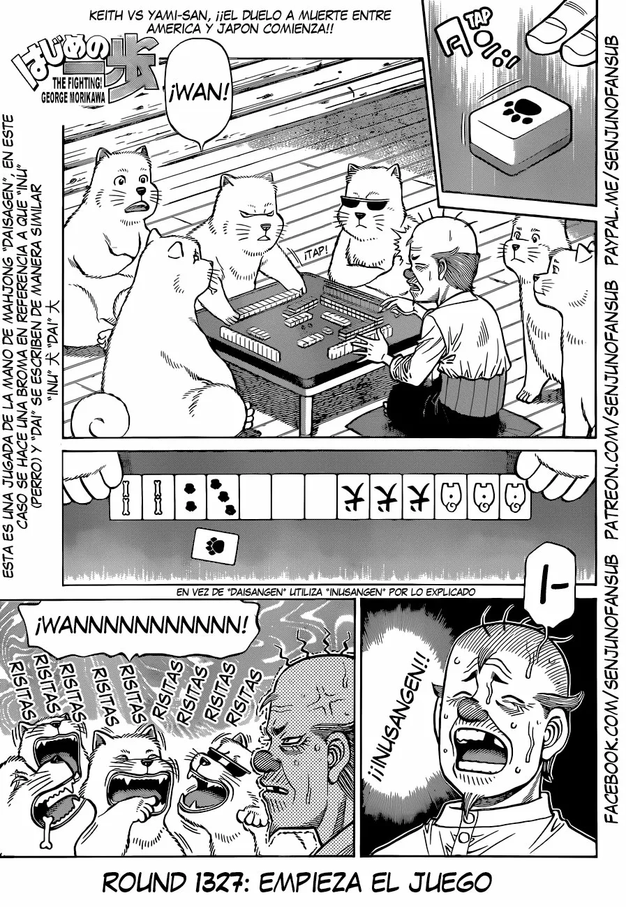 Hajime no Ippo Capítulo 1327 - Page 1