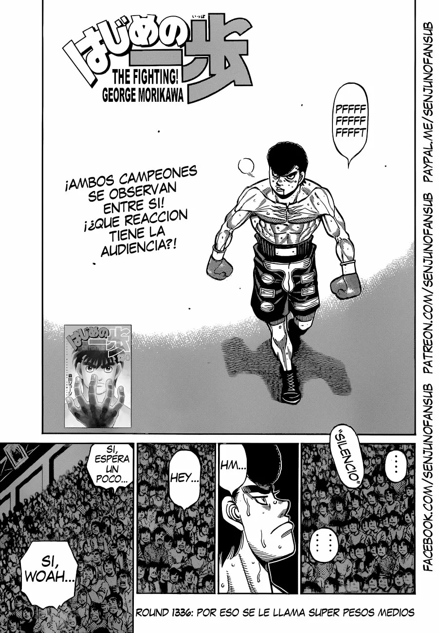 Hajime no Ippo Capítulo 1336 - Page 1