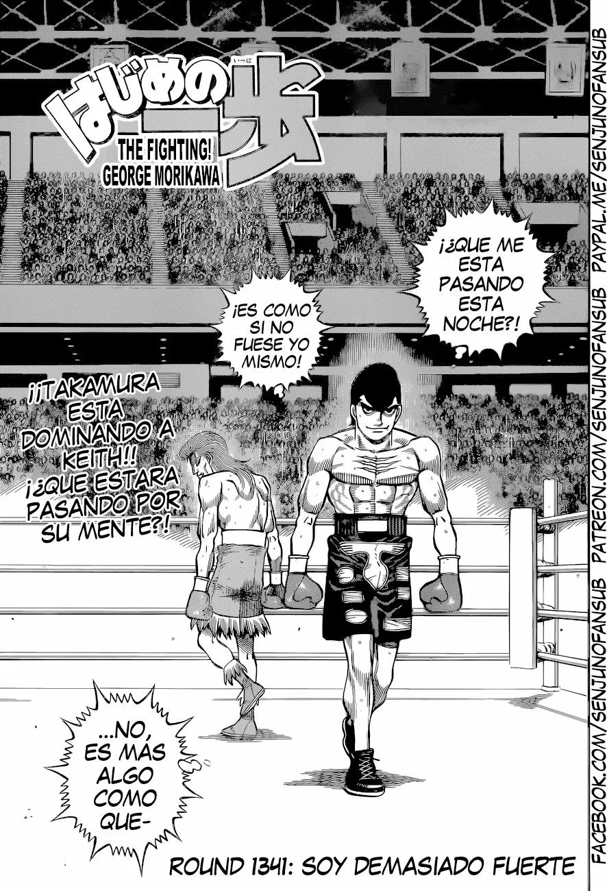 Hajime no Ippo Capítulo 1341 - Page 1
