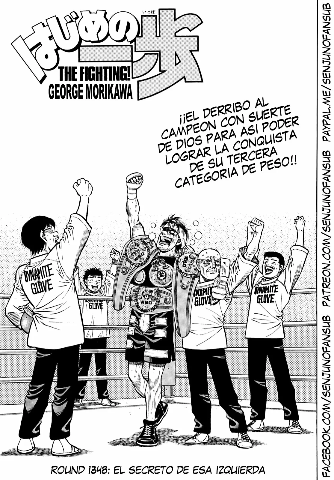 Hajime no Ippo Capítulo 1348 - Page 1