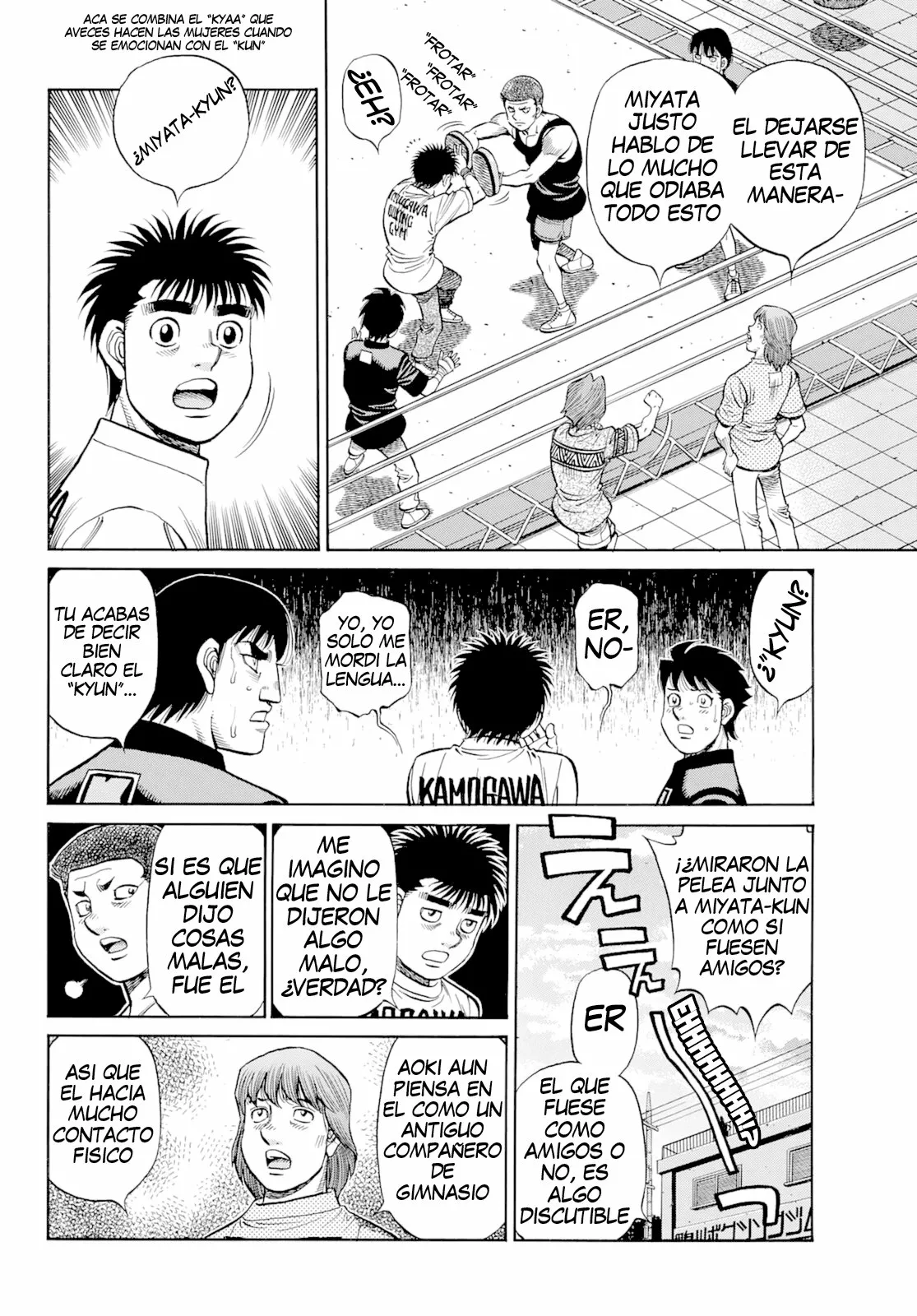 Hajime no Ippo Capítulo 1350 - Page 8