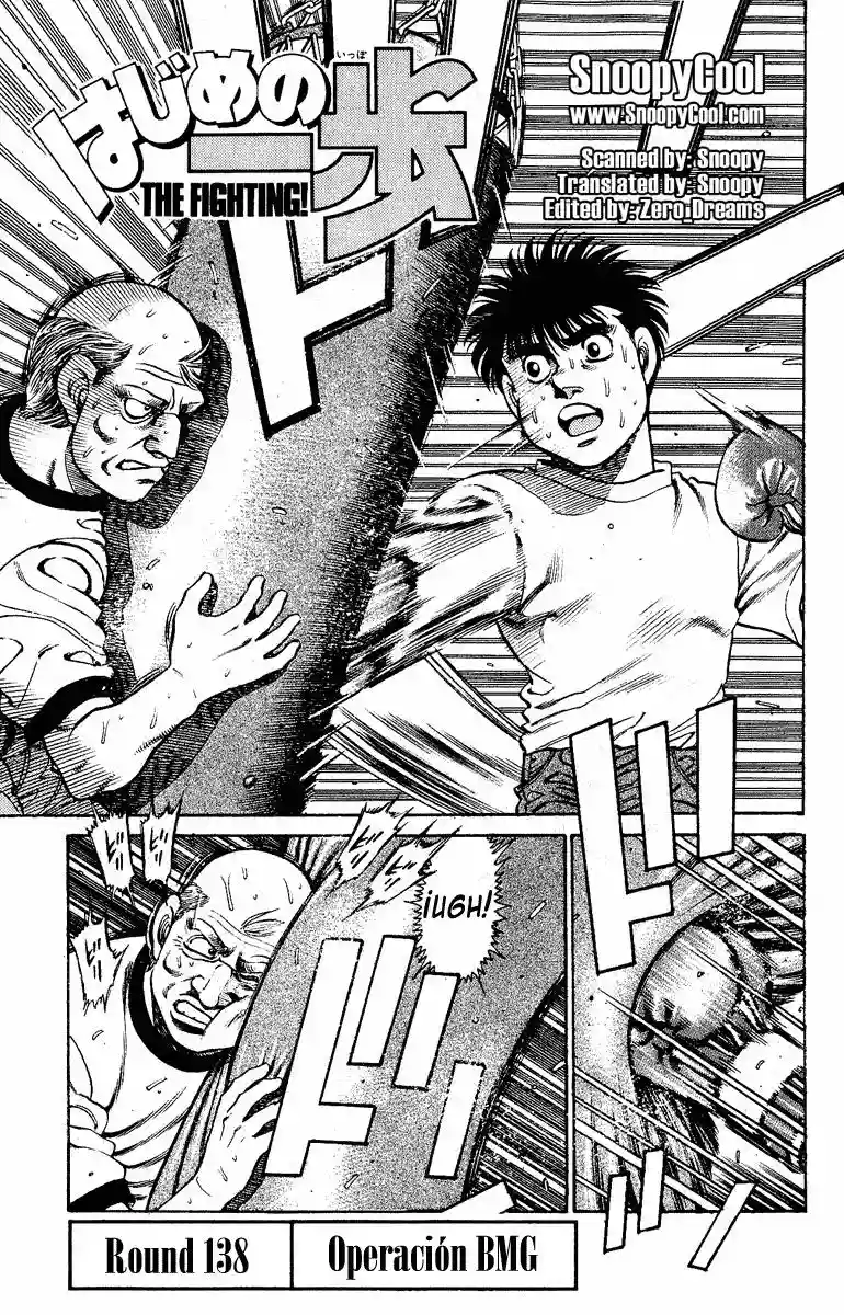 Hajime no Ippo Capítulo 138 - Page 1
