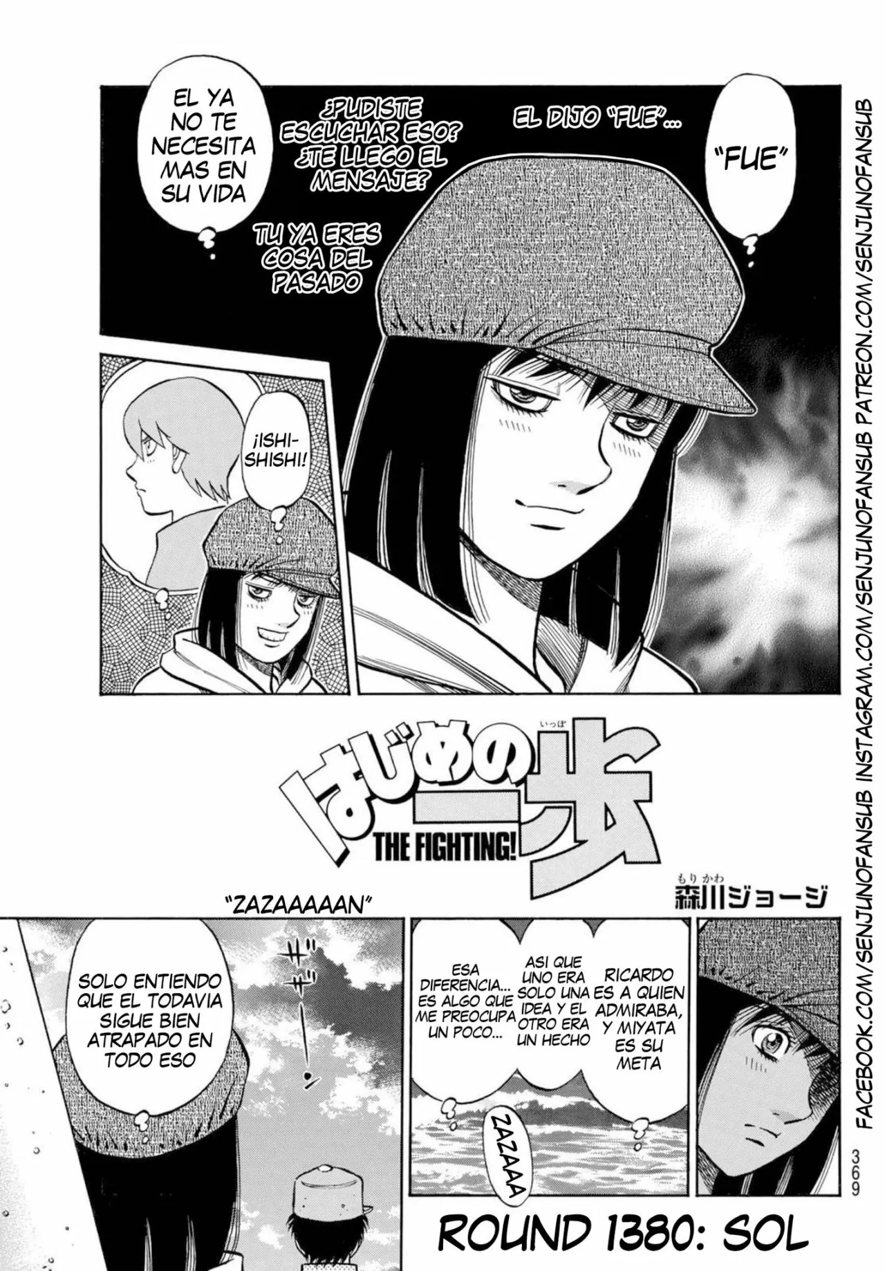 Hajime no Ippo Capítulo 1380 - Page 1